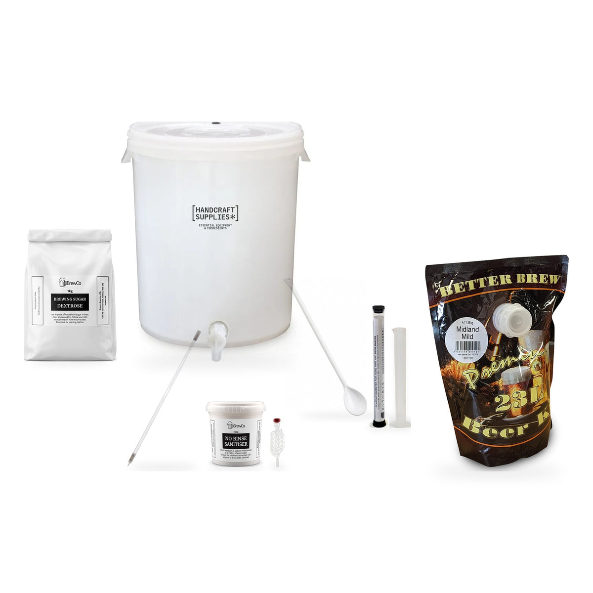 Better Brew Beer Making Starter Kit - Midland Mild Ale