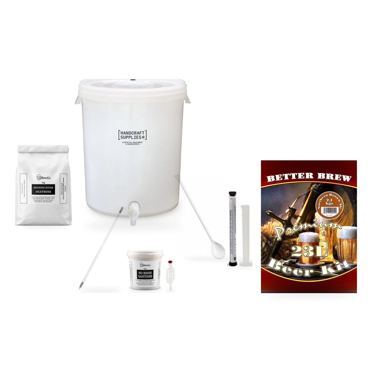 Better Brew Beer Making Starter Kit - Northern Brown