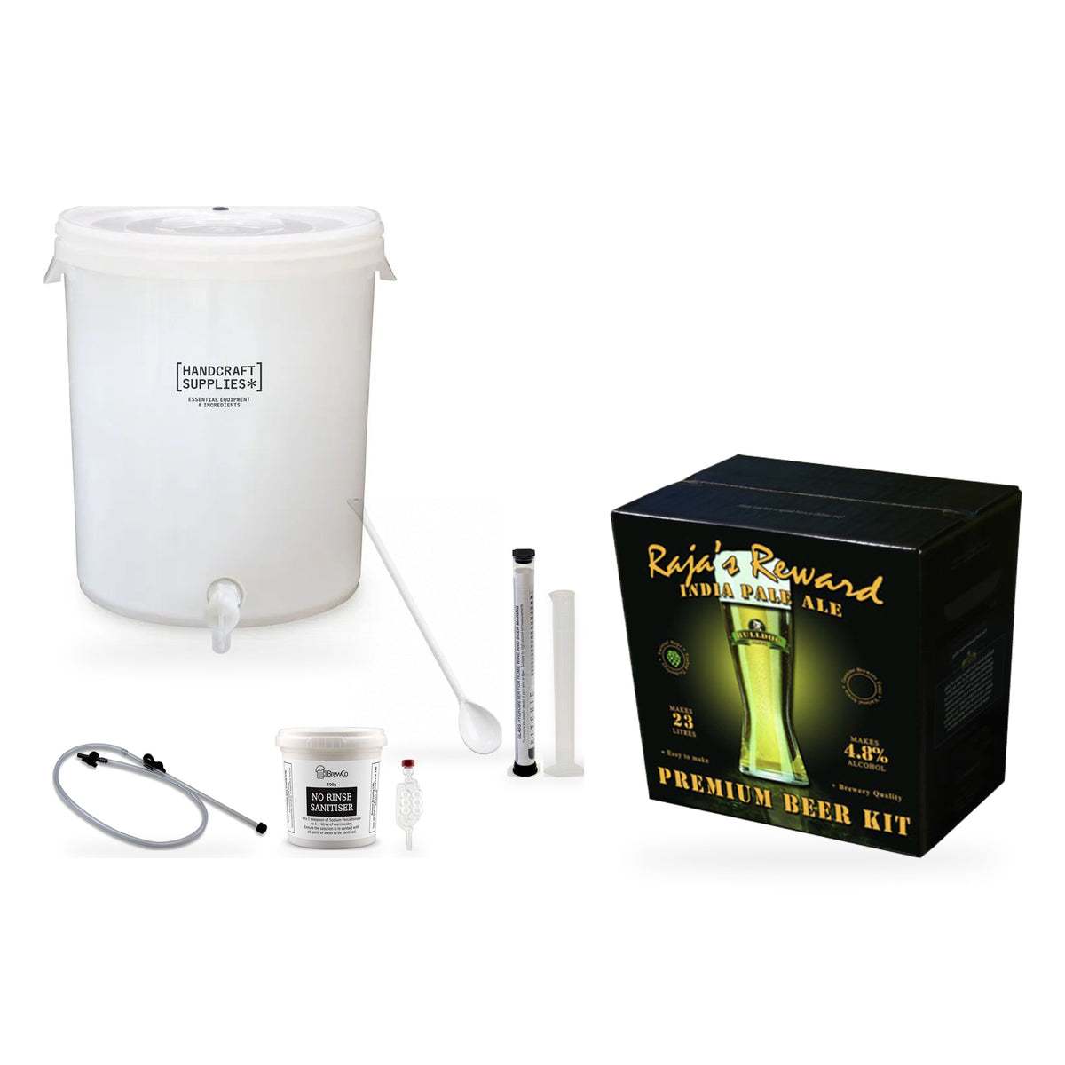 Bulldog Beer Making Starter Kit - Raja's Reward India Pale Ale