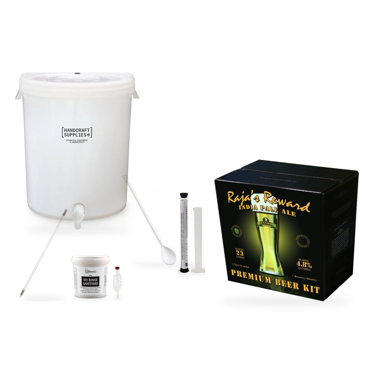 Bulldog Beer Making Starter Kit - Raja's Reward India Pale Ale