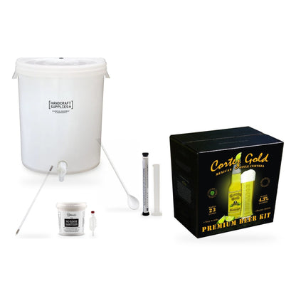 Bulldog Beer Making Starter Kit - Cortez Gold Mexican Cerveza