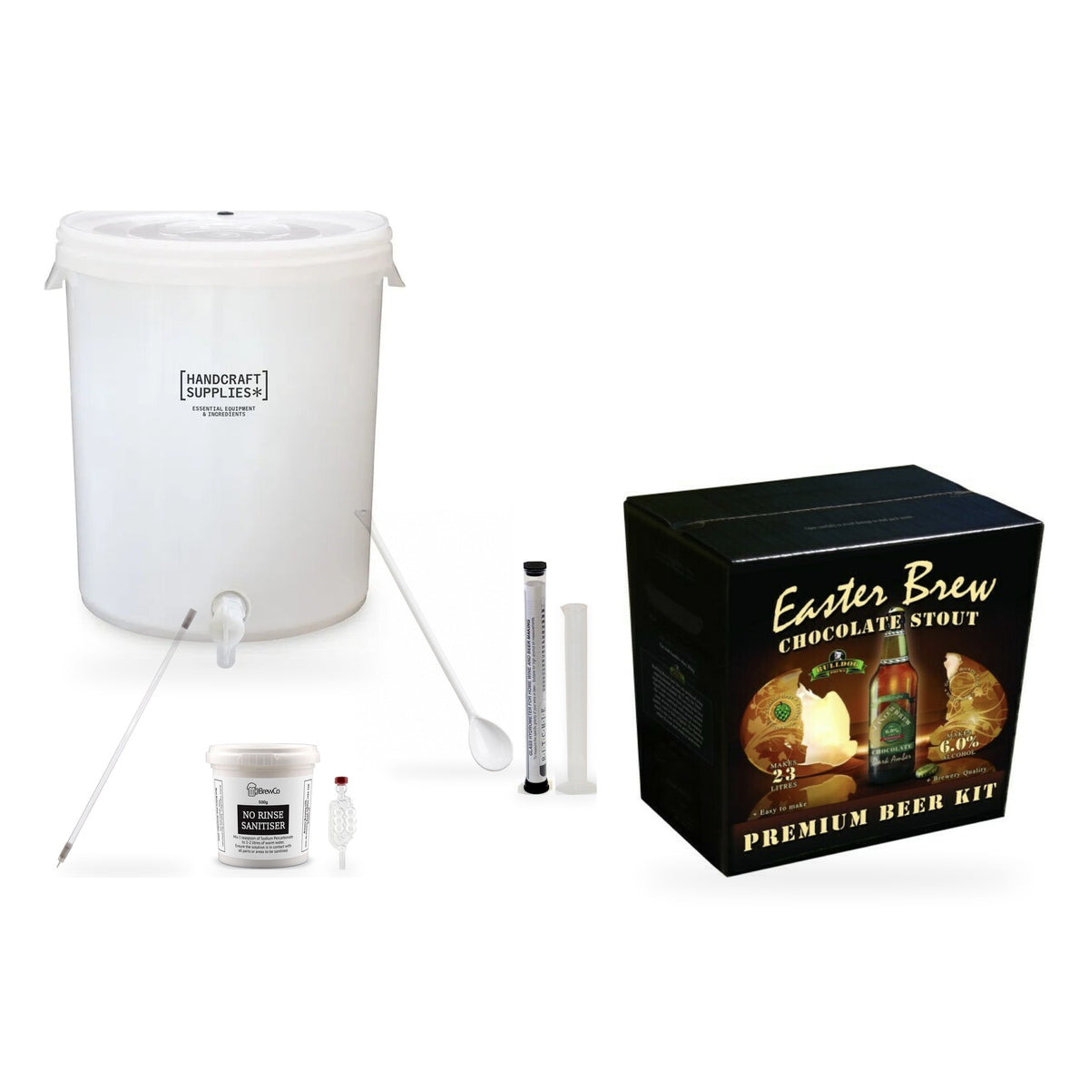 Bulldog Beer Making Starter Kit - Easter Brew Chocolate Stout