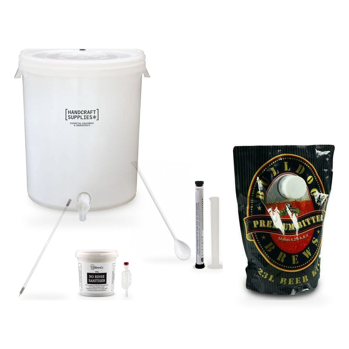Bulldog Beer Making Starter Kit - 1.75kg Bitter