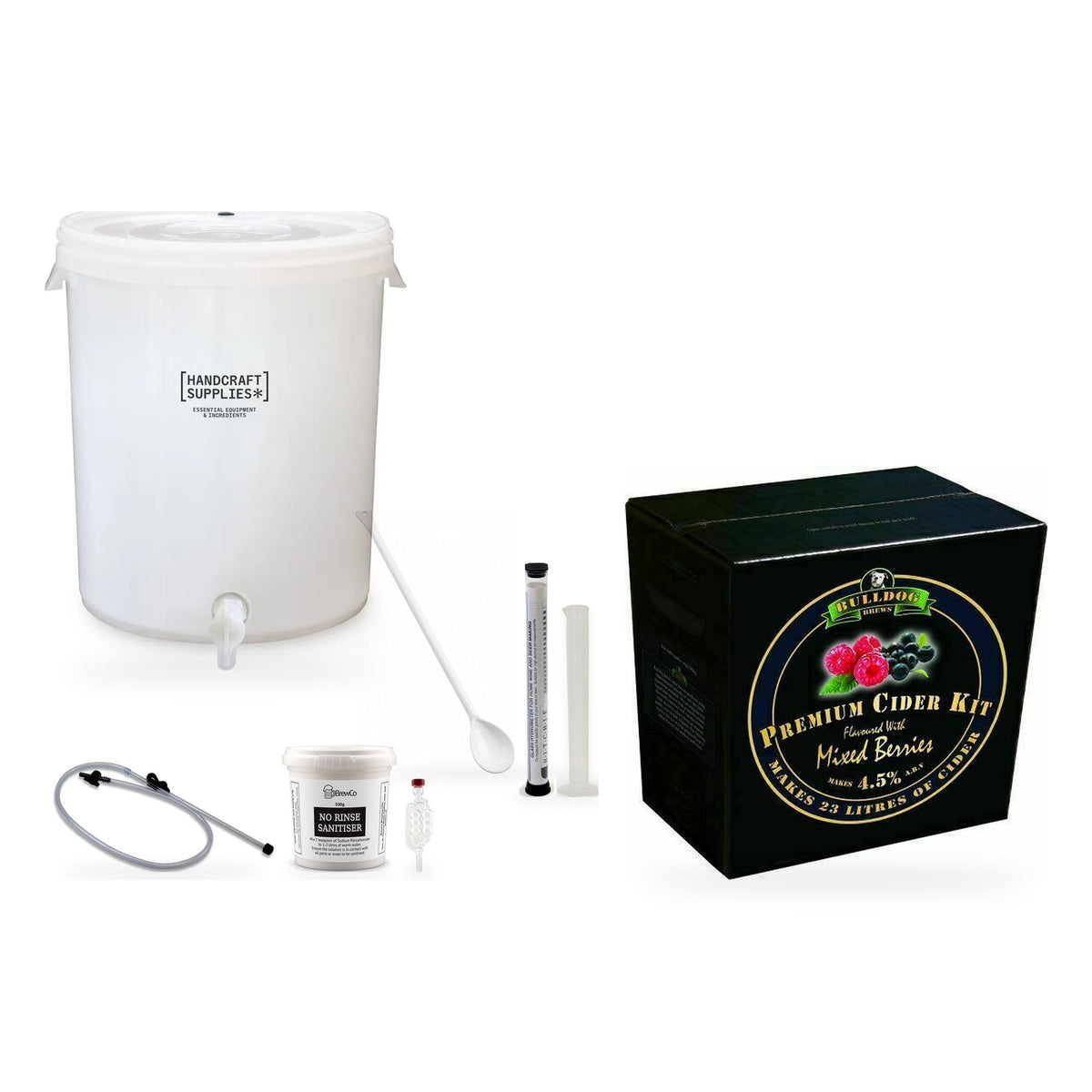 Bulldog Cider Making Starter Kit - Mixed Berries