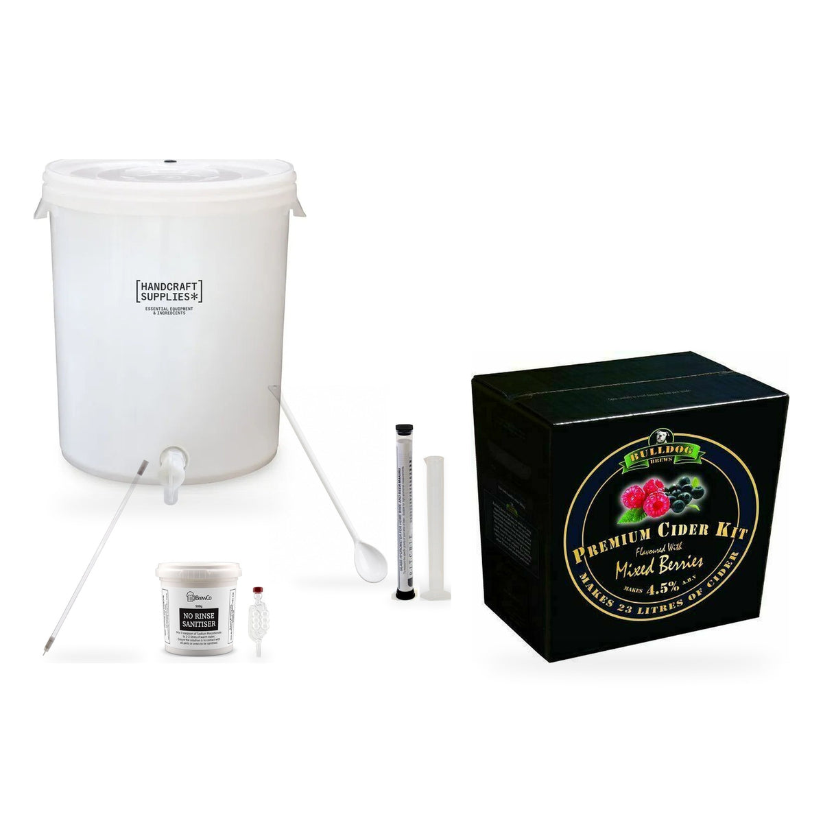 Bulldog Cider Making Starter Kit - Mixed Berries