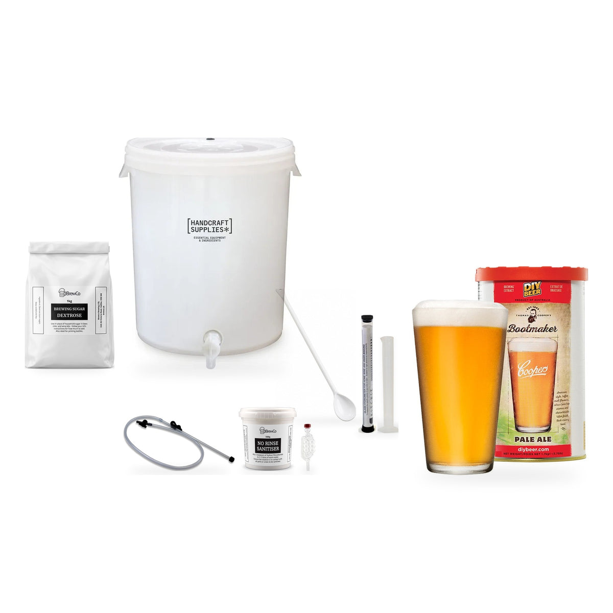 Coopers Beer Making Starter Kit - Bootmaker Pale Ale