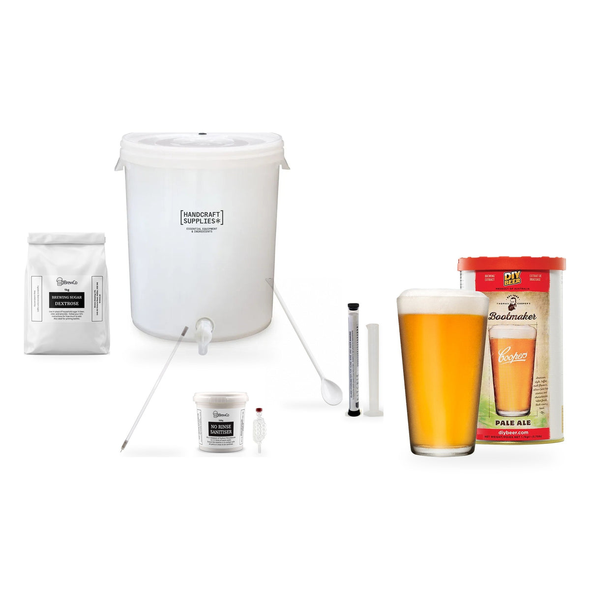Coopers Beer Making Starter Kit - Bootmaker Pale Ale