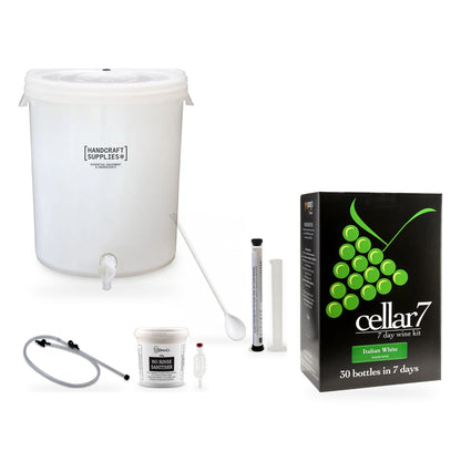 Cellar 7 Wine Making Starter Kit - Italian White