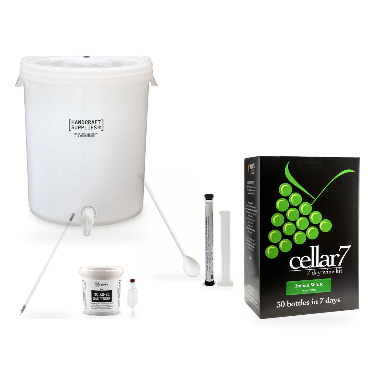 Cellar 7 Wine Making Starter Kit - Italian White
