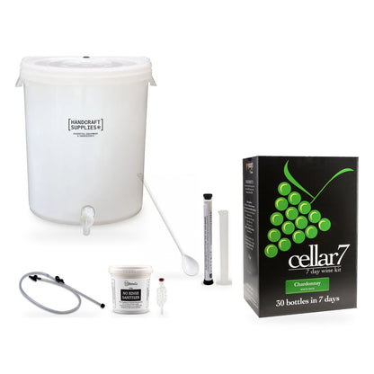 Cellar 7 Wine Making Starter Kit - Chardonnay