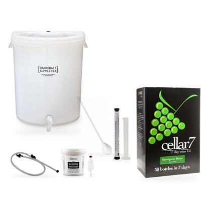 Cellar 7 Wine Making Starter Kit - Sauvignon Blanc