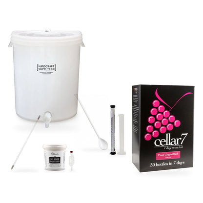 Cellar 7 Wine Making Starter Kit - Pinot Grigio Blush