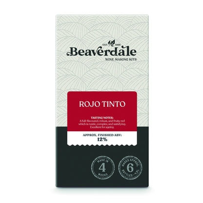 Beaverdale Rojo Tinto - 6 bottle Wine Kit – front