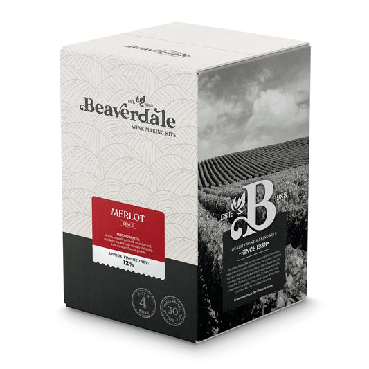 Beaverdale Merlot 30 Bottle Wine Kit – supplier photo 1