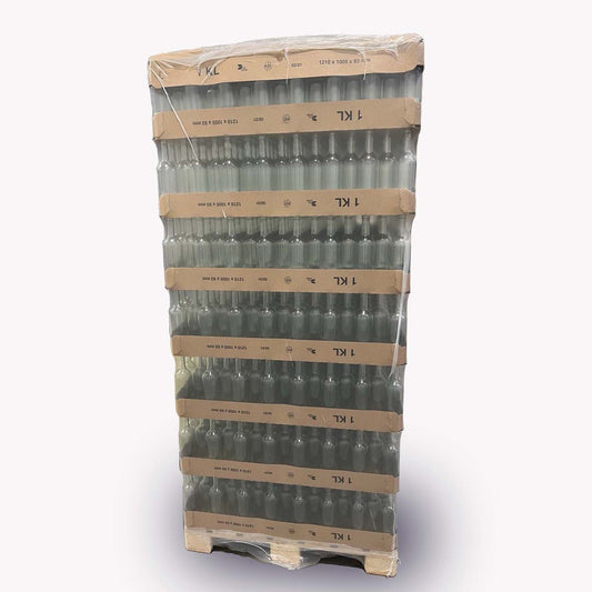 Bordeaux 75cl Clear Wine Bottle Pallet