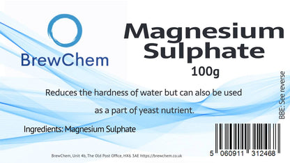 Magnesium Sulphate (Epsom Salts) 100g – main product photo