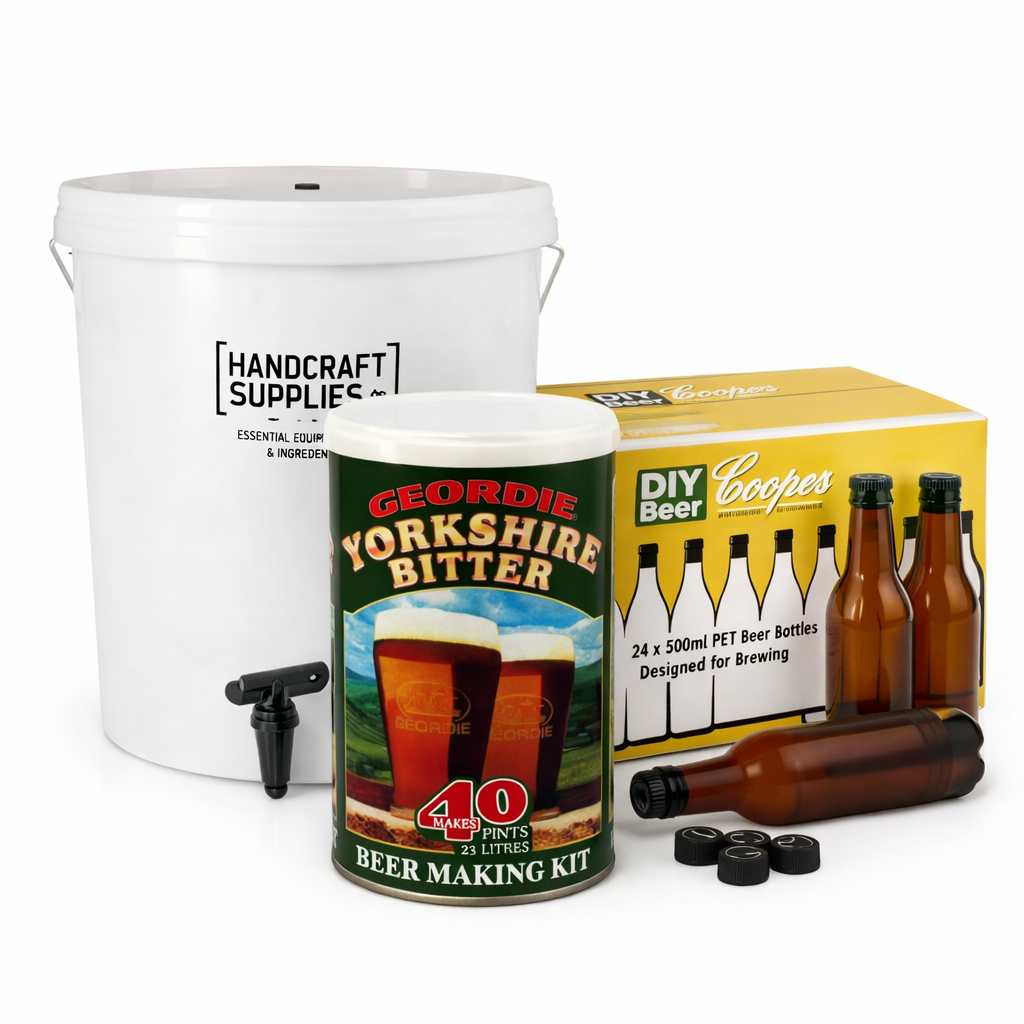 Complete Beer Making Bundle (PET Bottles) — Geordie
