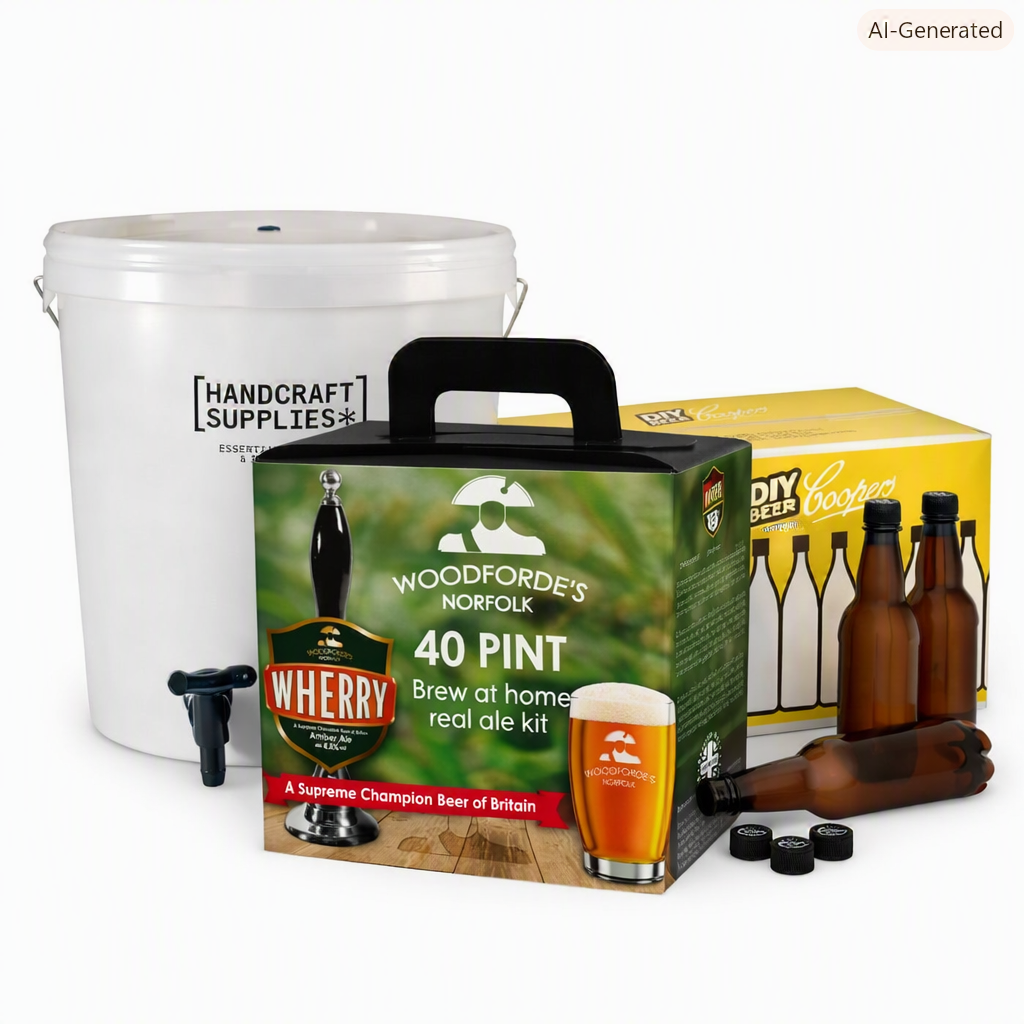 Complete Beer Making Bundle (PET Bottles) — Woodforde's