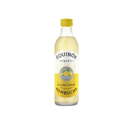 Sicilian Lemon Kombucha - 12 pack