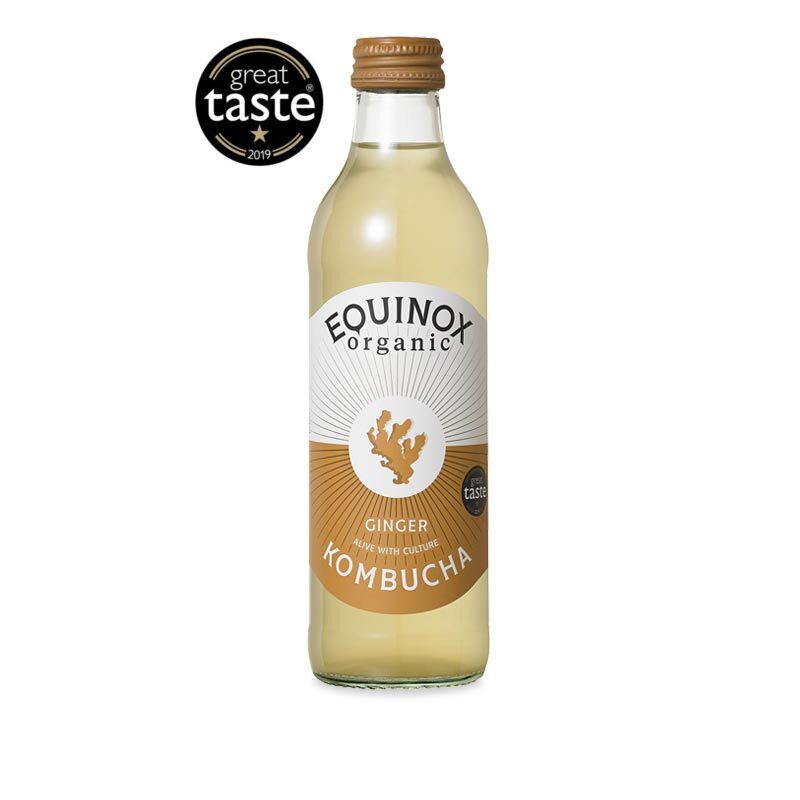 Ginger Kombucha - 12 pack