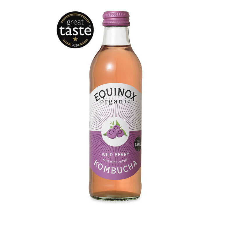 Wild Berry Kombucha - 12 pack