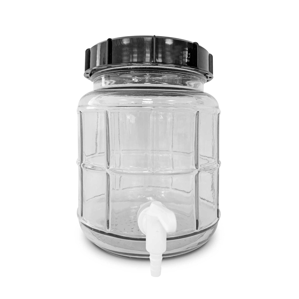 Handcraft Wide Mouth Glass Fermenter with Tap 5L (Small Glass Carboy) – photo 2