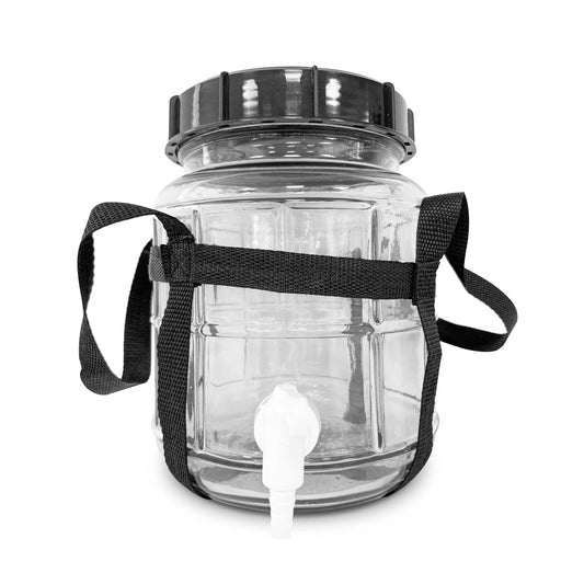 Handcraft Wide Mouth Glass Fermenter with Tap 5L (Small Glass Carboy) – photo 3