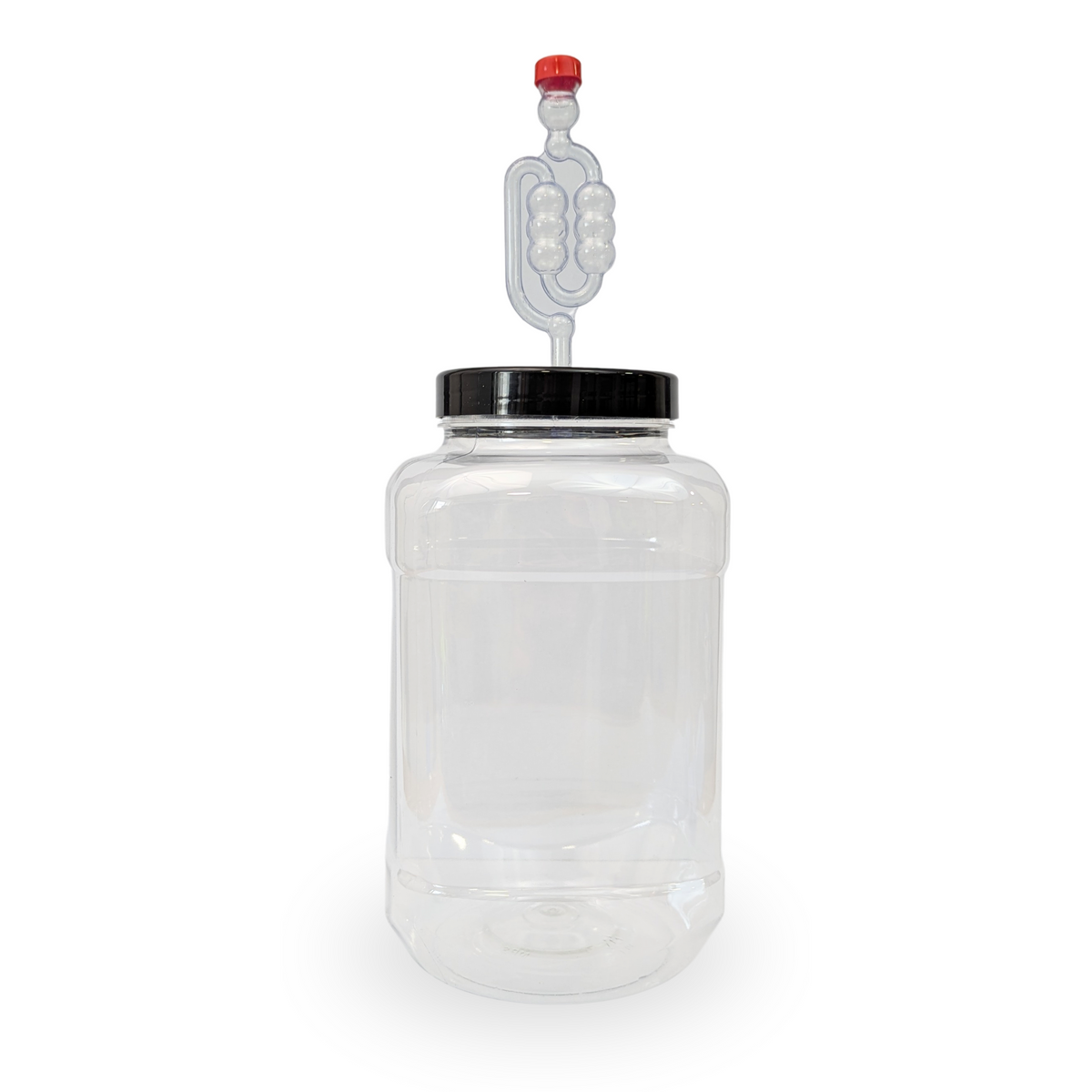 Handcraft Supplies 4.5L Wide Neck PET Demijohn with Lid & Grommet – supplier photo 3