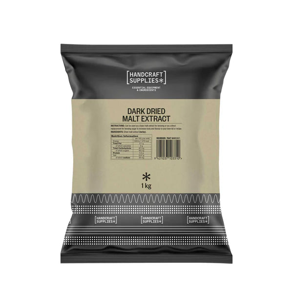 Handcraft Supplies Dark Dried Malt Extract 1kg