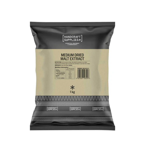 Handcraft Supplies Medium Dried Malt Extract 1kg