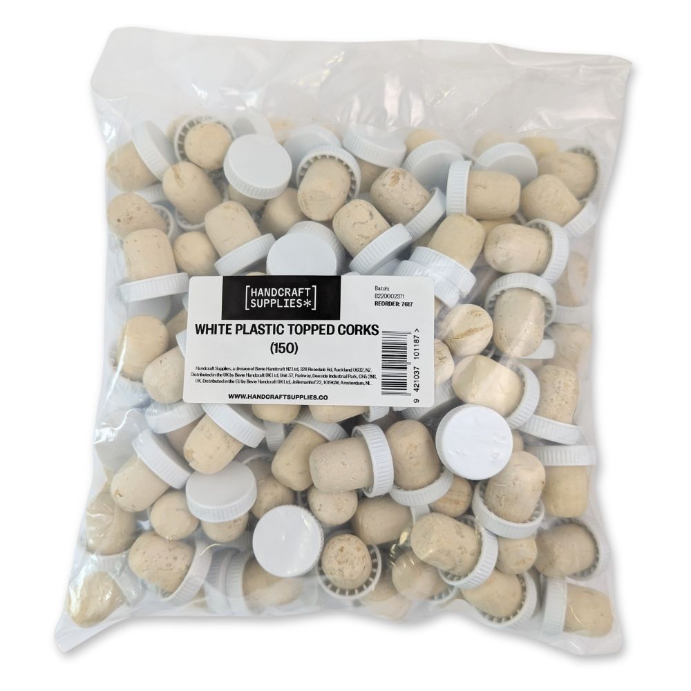 Corks White Plastic Top 150's – supplier photo 2