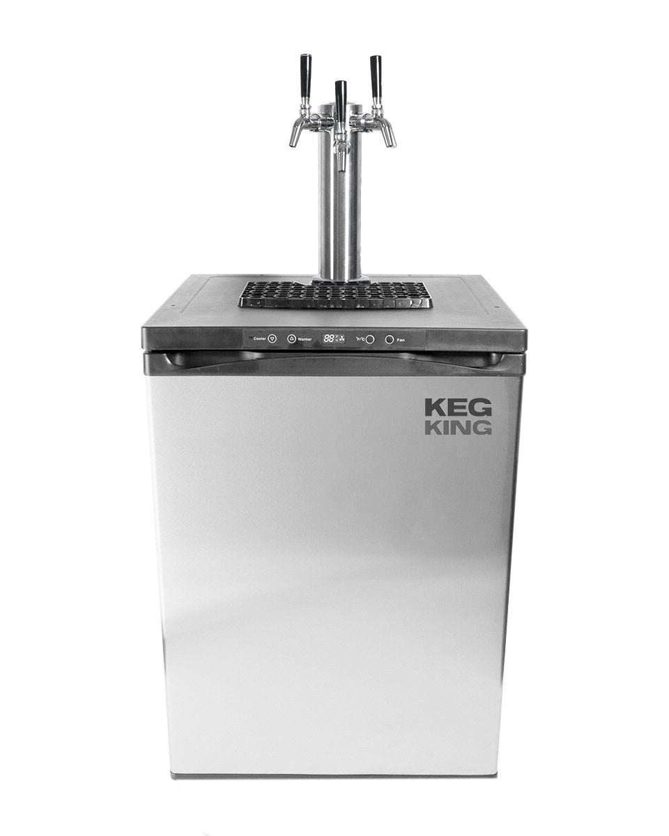 Kegmaster Premium XL 3 Tap Kegerator – main product photo