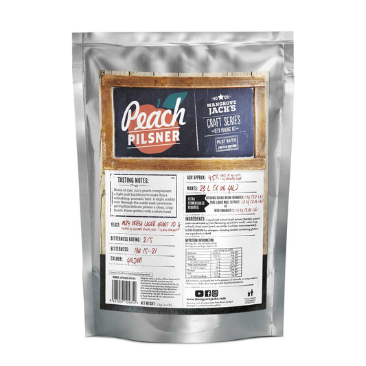 Mangrove Jack's Craft Series Peach Pilsner – main product photo
