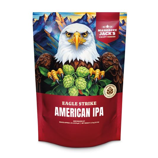 Mangrove Jack's Craft Series American IPA 2.5kg home brew beer kit pouch