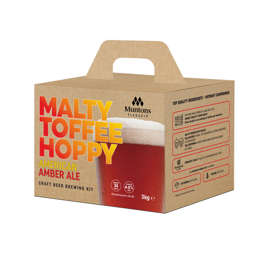 Muntons Flagship American Amber Ale Home Brew Kit – supplier photo