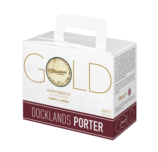 Muntons Gold Dockland Porter 3kg Home Brew Kit – supplier photo
