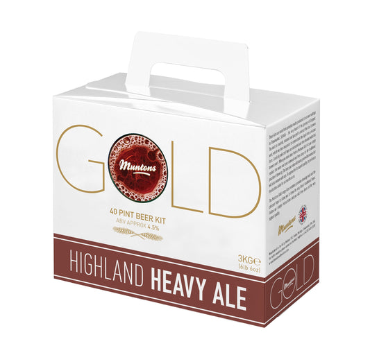 Muntons Gold Highland Heavy Ale 3kg Home Brew Kit – supplier photo