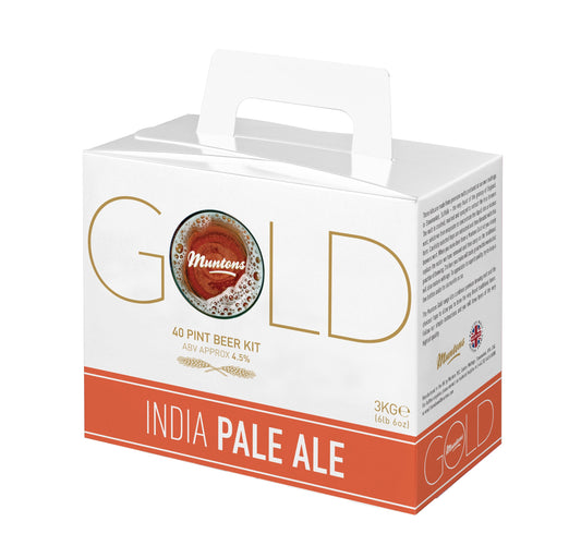 Muntons Gold India Pale Ale 3kg Home Brew Kit – supplier photo