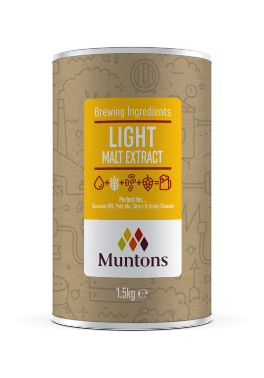 Muntons Light Malt Extract 1.5kg - Best Before 05/2026 Clearance