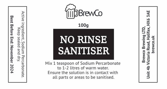 Brewco Non Rinse Sanitiser 100g