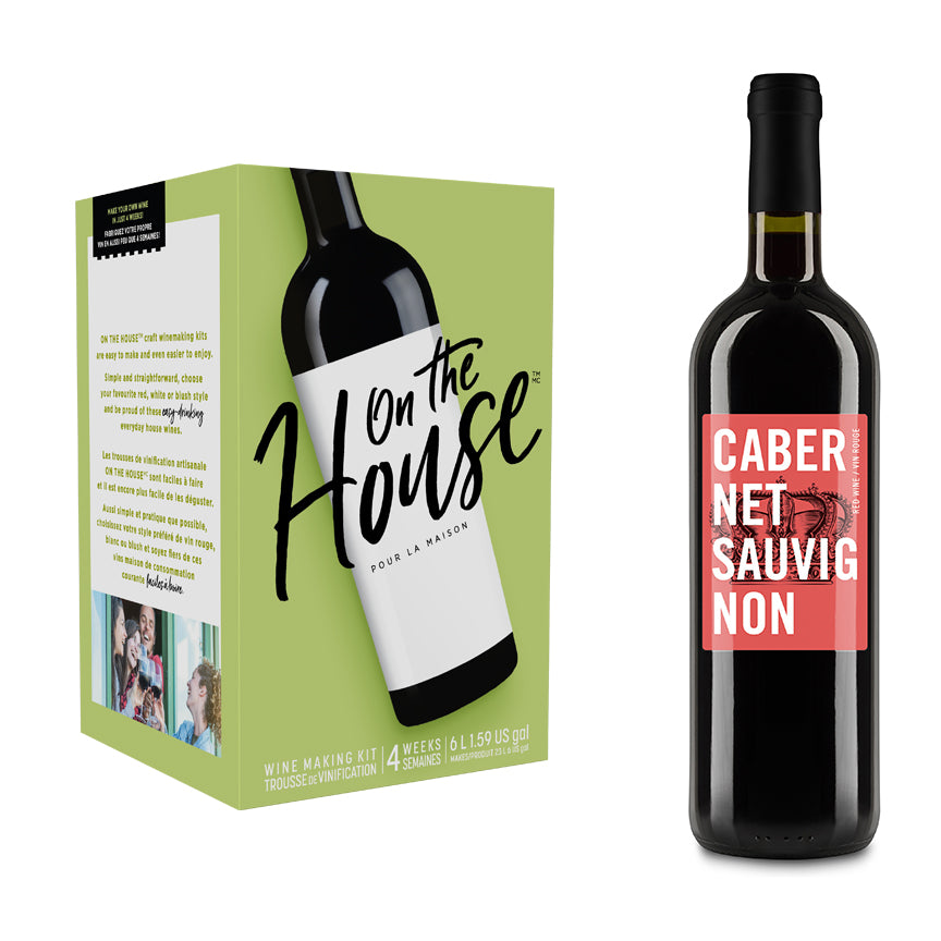 On The House Cabernet Sauvignon Wine Kit – supplier photo