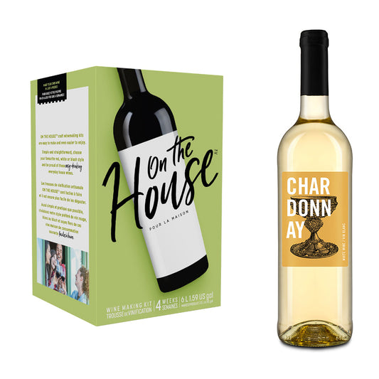 On The House Chardonnay Wine Kit – supplier photo
