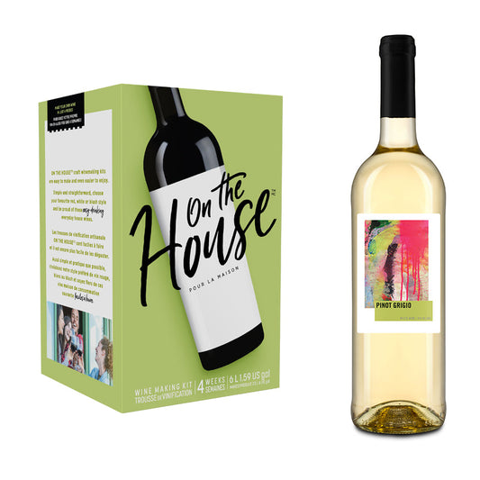 On The House Pinot Grigio Wine Kit – supplier photo