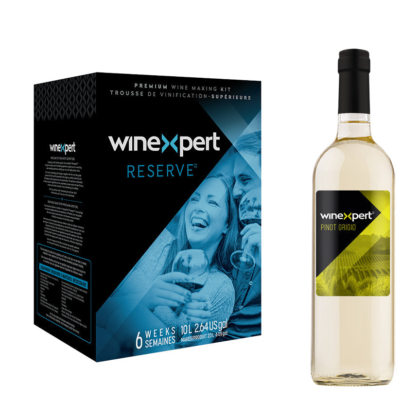 Winexpert Reserve California Pinot Grigio wine kit
