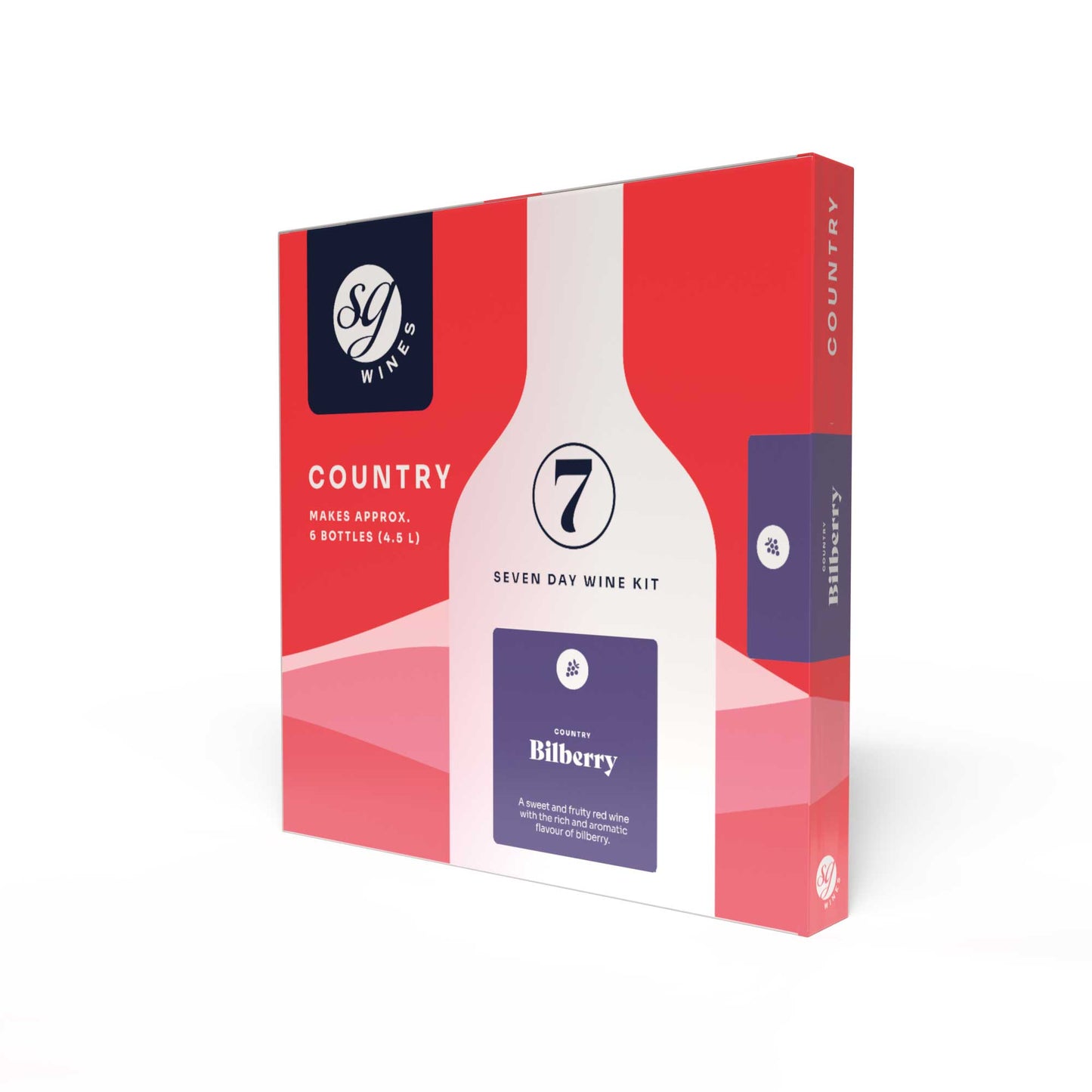 SG Wines Country 6 Bottle Bilberry Wine Kit
