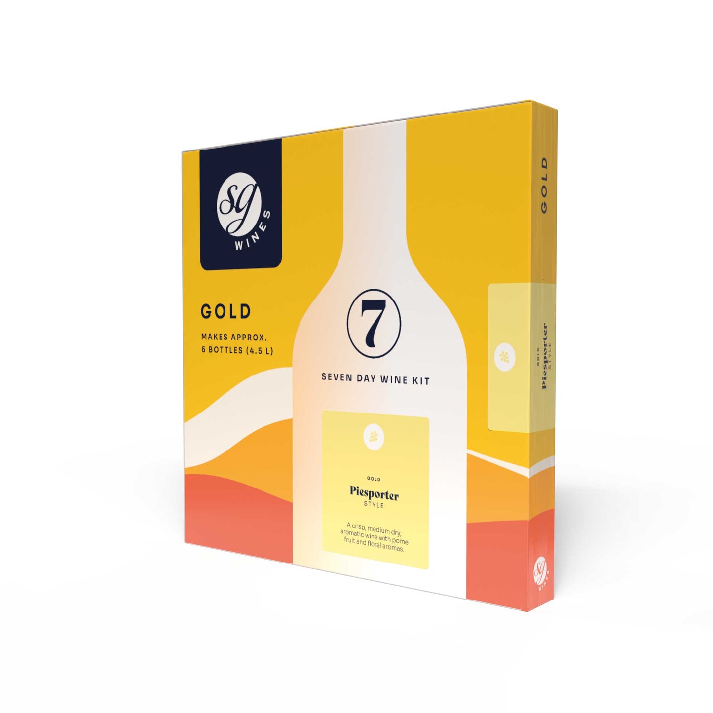 SG Wines Gold 6 Bottle Piesporter Wine Kit