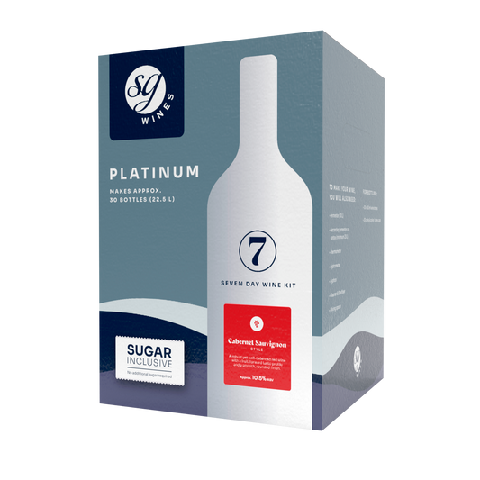 SG Wines Platinum Cabernet Sauvignon Wine Kit – supplier photo