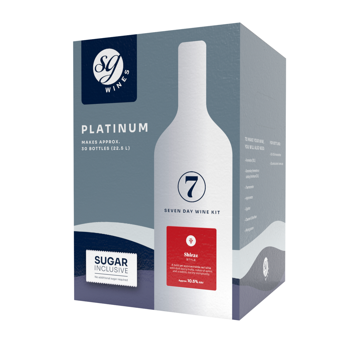SG Wines Platinum Shiraz Wine Kit – supplier photo