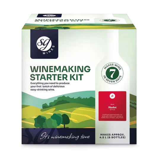 SG Wines Merlot Starter Kit