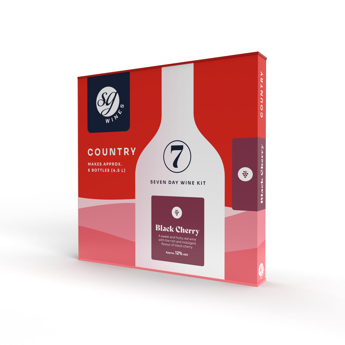 SG Wines Country 6 Bottle Black Cherry Wine Kit – supplier photo